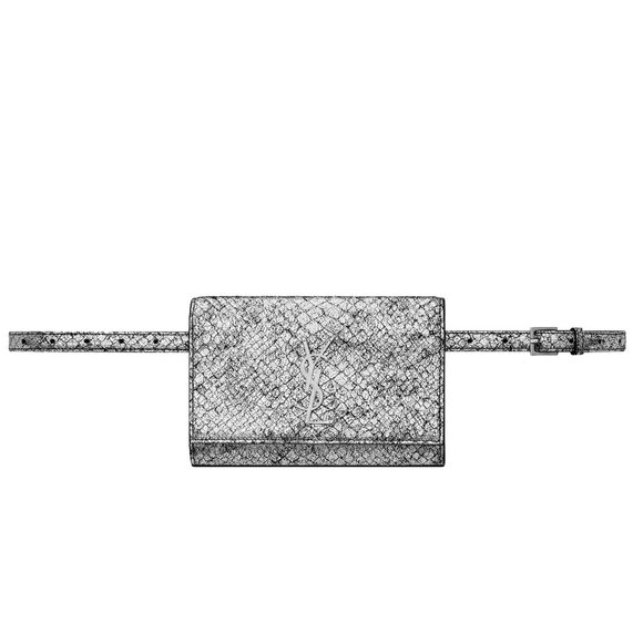 Saint Laurent Handbags - Saint Laurent Monogram Kate Leather Belt Bag